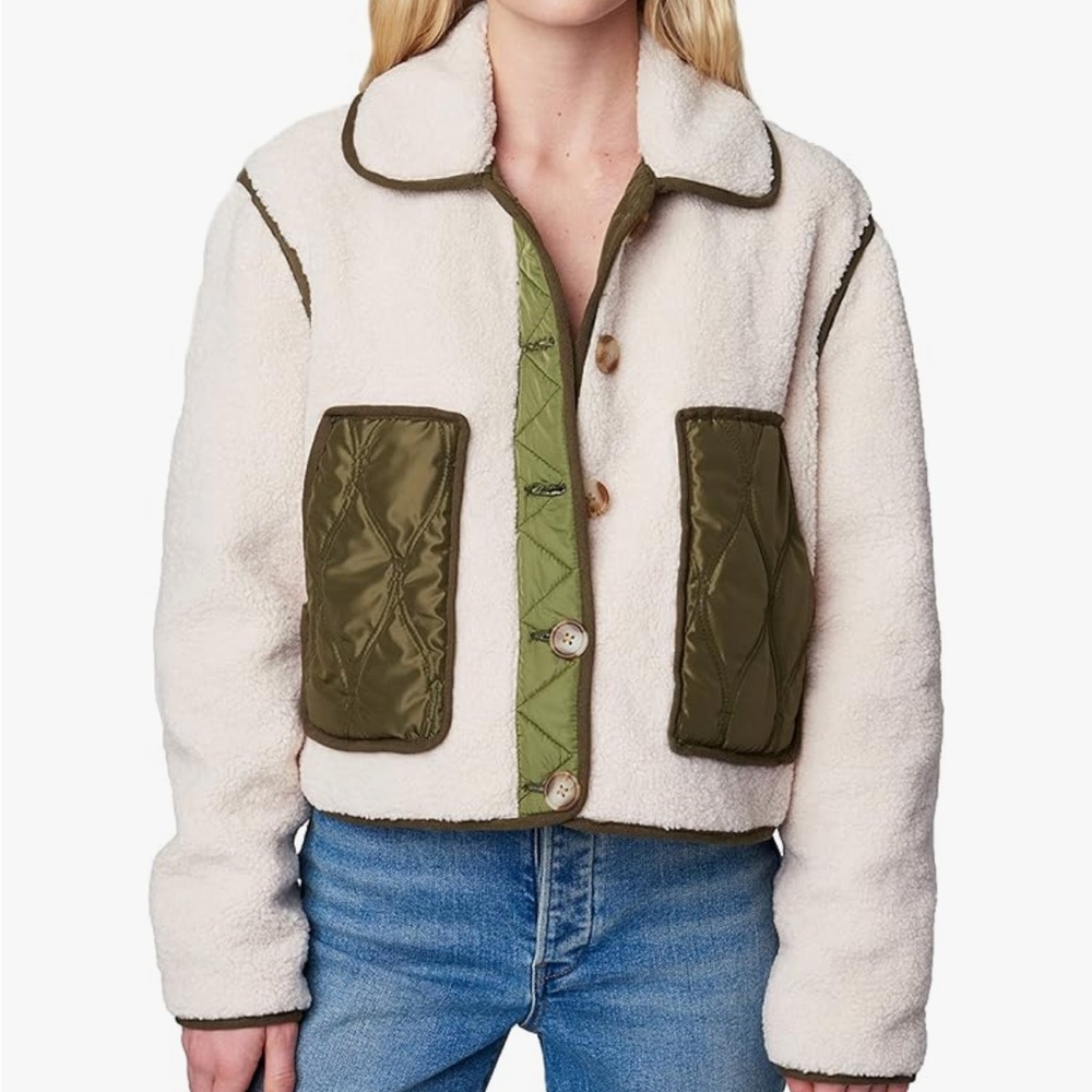 NWT BlankNYC Sherpa jacket